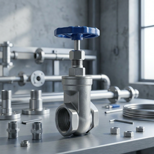 Vanne à opercule cryogénique industrielle en acier inoxydable 304, vanne d'arrêt manuelle de type soudé pour système de pipeline basse température - Product Image 2
