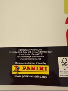 Álbum de pegatinas de fútbol 2026: Caja de colección exclusiva naranja paralela oficial para coleccionar pegatinas de intercambio - Product Image 3