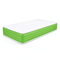 Matelas à ressorts compressés, coussin moelleux pour la chambre à coucher, matelas épaissi protecteur de la colonne vertébrale avec tailles personnalisables