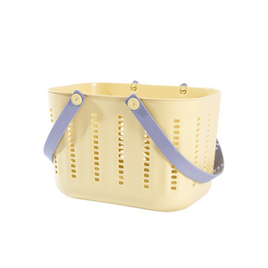 Cesta de almacenamiento de artículos de tocador de baño de estudiante hueco portátil cesta de baño suave de plástico grueso para dormitorio <span class=keywords><strong>farmacia</strong></span> doméstica - Product Image 5