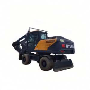 Excavatrice d'occasion coréenne Hyundai 210w-9 avec moteur Cummins, garantie 1 an, moteur inclus, forte puissance de creusement, en stock - Product Image 1