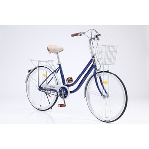 Bicicleta Híbrida Versátil para Mujer, Bicicleta Urbana <span class=keywords><strong>de</strong></span> Una Velocidad para Desplazamientos Diarios - Product Image 6