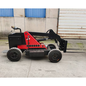 Forklift <span class=keywords><strong>Off</strong></span> <span class=keywords><strong>Road</strong></span> Teleskopik <span class=keywords><strong>Telehandler</strong></span> Baterai Hidrolik Mini Elektrik <span class=keywords><strong>Telehandler</strong></span> 1000kg 1500kg 1850mm Forklift Kustom - Product Image 3