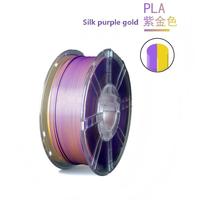 Filamento PLA Tricolore in Seta per Coestrusione 1,75mm 1kg Arcobaleno Rosso Blu Verde Consumabile per Stampante 3D Servizio OEM ODM