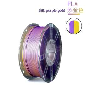 Silk Tri Color Coextrusion <b>PLA</b> <b>Filament</b> 175mm 1kg Rainbow Red Blue Green 3D Printer Consumable OEM ODM Service - Product Image 6