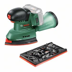 BOSCH - 06033E3100 UniversalSander 18V-10 - 18V cordless <b>palm</b> <b>sander</b> (without battery) ROUTERS, PLANERS AND <b>SANDERS</b> - Product Image 1