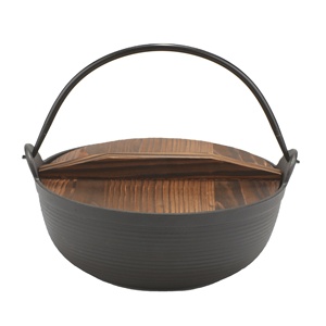 Olla <span class=keywords><strong>de</strong></span> <span class=keywords><strong>Hierro</strong></span> Fundido para Sukiyaki Japonesa, 20/24/26/28CM, Utensilios <span class=keywords><strong>de</strong></span> Cocina para Camping, Olla para Guisos, <span class=keywords><strong>Caldero</strong></span> para Camping - Product Image 1