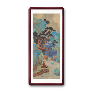 Arte <span class=keywords><strong>Oriental</strong></span>, Pinturas de Paisajes Chinos Pintadas a Mano en Verde y Azul, Pintura con Tinta, Arte <span class=keywords><strong>Chino</strong></span> Antiguo, Arte de Pared - Product Image 1