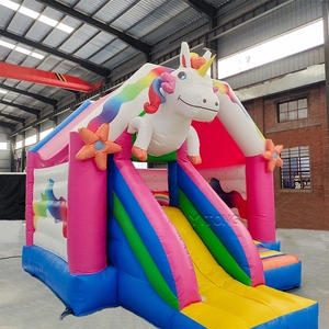 Castillo Inflable para Exteriores, Venta al por Mayor, Castillos Inflables Comerciales con Tobogán para Niños - Product Image 2