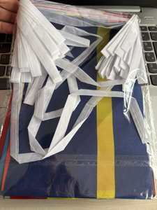 Guirnalda de Banderas de 42 Naciones: Inglaterra, Alemania, Países Bajos, Dinamarca, <span class=keywords><strong>Noruega</strong></span>, Suecia, Francia, Bélgica, en Poliéster, 2026 - Product Image 5