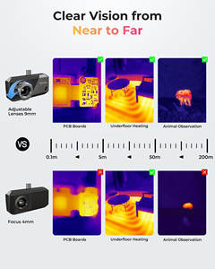 TOPDON TS001 <b>Mini</b> Mobile Thermal Infrared Imaging <b>Camera</b> USB Long Range OEM/ODM ABS HVAC Inspection - Product Image 4