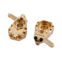 Ensemble de contrepoids en laiton robuste personnalisé en usine pour portail boîtier d'essieu moteur support de pare-chocs 1/10 RC Cwawler acier inoxydable