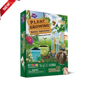 Jouets éducatifs de tige de Offre Spéciale pour les amateurs de jardinage avec des enfants 8 + Earth Nature Class Toy Set Plant Growing Botany Experiments