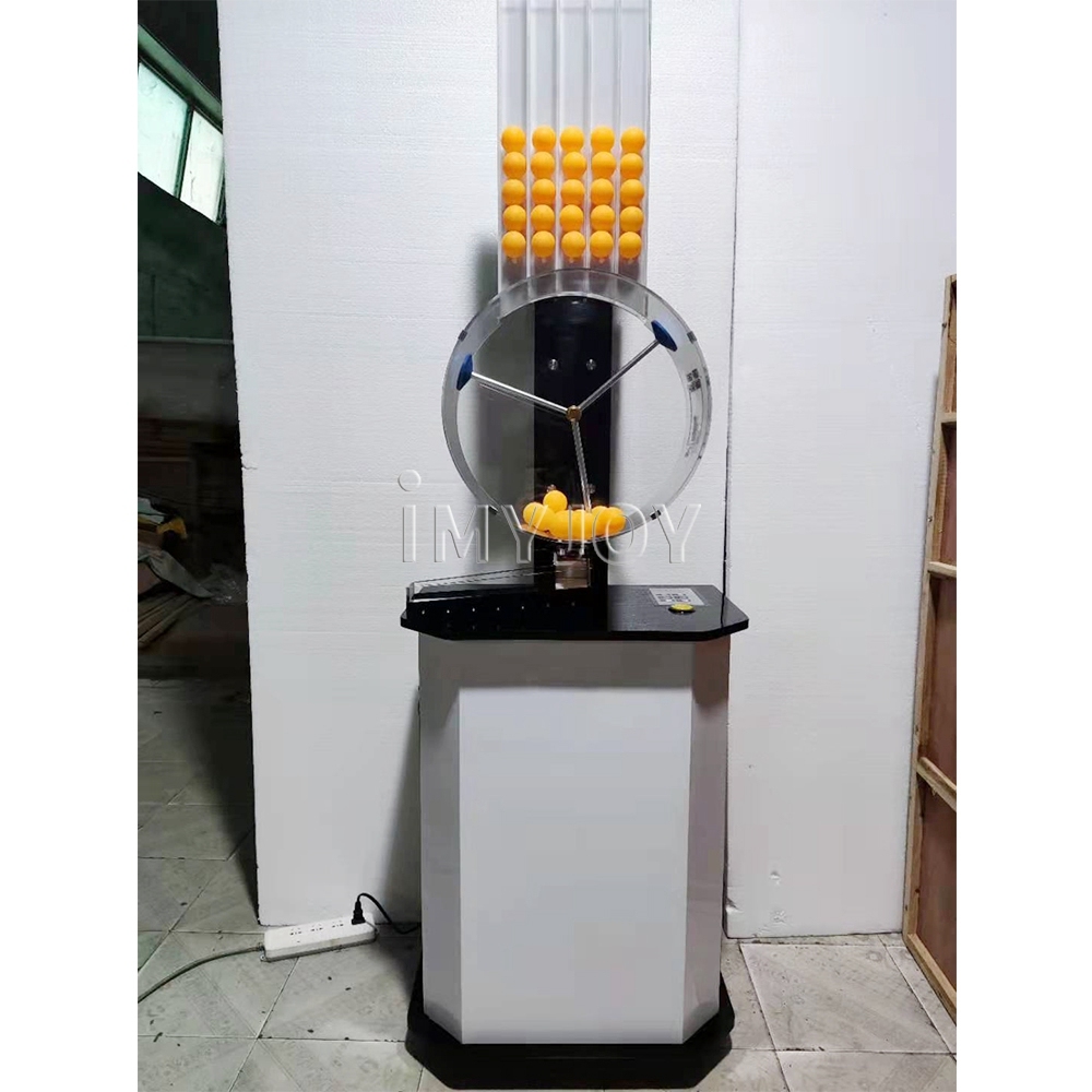 Machine De Loterie Bingo Manuelle – Cage à Boules Avec Poignée, Fenêtre Transparente, Lot De Boules PP, Pour Fêtes Et Soirées Jeux
