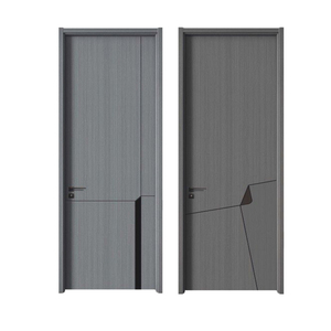 Pintu Kayu Modern China OEM ODM untuk Interior Vila Mewah, Pintu Kayu Kustom Kedap Suara untuk Proyek Teknik dan Kamar Hotel - Product Image 6