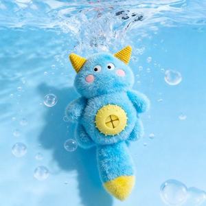 Juguete de peluche con sonido para perros, dispensador de comida, juguete masticable para mascotas, para limpiar los dientes, dispensador lento de comida, juguete interactivo para cachorros, juguete olfativo - Product Image 4