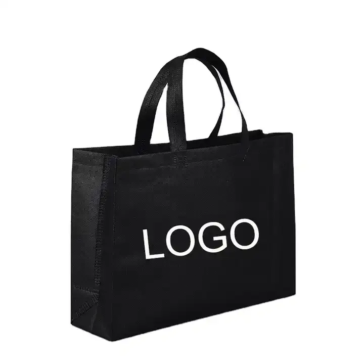 Borse in tessuto Non tessuto portatile stampa all'ingrosso LOGO pubblicità borse per promuovere la borsa riciclata