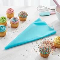 Kantong Dekorasi Kue 12 Inch yang Dapat Digunakan Kembali, Anti Bocor, untuk Menghias Cupcake, Kue Kering, dan Perlengkapan Pembuatan Kue