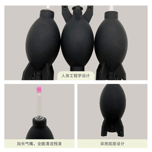 Silicone Dust <b>Blower</b> Round Head Multi Purpose For Computers Cleaning Tool With Strong Airflow And Good Elasticity - Product Image 3