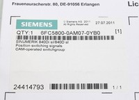 Licencia de Software 840di Sl para PLC 6FC5800-0AM07-0YB0 6FC58000AM070YB0
