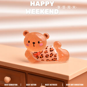 Cabujones de Resina con Animales de Dibujos Animados para Manualidades, Decoración de Joyería, Horquillas y Fundas de Teléfono - Product Image 5