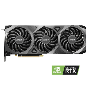 การ์ดจอ MSI GeForce RTX 3070 Ventus 3X OC Gaming มือสอง พร้อมหน่วยความจำ GDDR6 8GB รองรับ PCI 4.0 รองรับการโอเวอร์คล็อก การ์ดจอ MSI มือสอง - Product Image 1