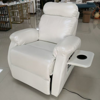 Fauteuil inclinable électrique en cuir PU, canapé inclinable moderne pour salon, siège individuel