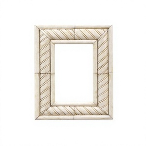Khadim Handicrafts Decorative MDF Lightweight Custom Photo <b>Frame</b> Rectangle Vintage Rustic Handmade for Wall Tabletop <b>A2</b>/A4 Sizes - Product Image 1
