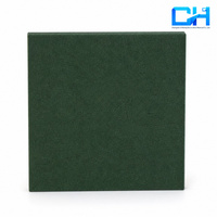 Panneau acoustique en polyester de forme hexagonale Chiheng, isolation phonique professionnelle, classe B1, ignifuge, pour traitement acoustique des salles de classe