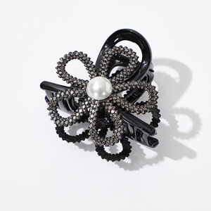Pinza de pelo con lazo dulce a la moda, pinzas de pelo bonitas y adornadas para mujeres y niñas - Product Image 3