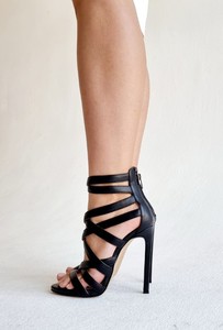 Zapatos de Moda de Verano, Punta Redonda Pequeña, <span class=keywords><strong>Sandalias</strong></span> con Correa en el Tobillo para Mujer, Tacones Altos, <span class=keywords><strong>Sandalias</strong></span> de Mujer - Product Image 3