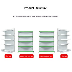 Estantería de supermercado y tienda de conveniencia para productos maternoinfantiles, farmacéuticos, papelería y aperitivos, de una o dos caras - Product Image 3