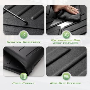 Protector de <span class=keywords><strong>Maletero</strong></span> y Tapetes para Respaldo de Asientos, Resistentes a la Intemperie, para Santa Fe 2024-2026 - Product Image 4