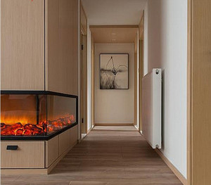 <span class=keywords><strong>Cheminée</strong></span> <span class=keywords><strong>électrique</strong></span> encastrée moderne <span class=keywords><strong>haut</strong></span> <span class=keywords><strong>de</strong></span> <span class=keywords><strong>gamme</strong></span> <span class=keywords><strong>de</strong></span> 2000 mm, vue double face, flammes multicolores, utilisation hôtelière, télécommande, réglable en anglais - Product Image 4