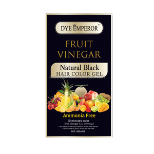 Frutta Zelin DYE EMPEROR ------- Tintura per capelli nera permanente naturale <span class=keywords><strong>senza</strong></span> <span class=keywords><strong>ammoniaca</strong></span> all'aceto, non macchia il cuoio capelluto, da risciacquare con acqua - Product Image 2