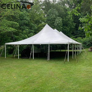 Lều Lớn Ngoài Trời 500 Người Lều Lớn Cho Sự Kiện Lều Triển Lãm Thương Mại Pvc Trắng Lều Trắng 40 Ft X 80ft (12 M X 24M) - Product Image 2