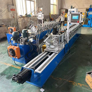 Machine <span class=keywords><strong>de</strong></span> formage à froid <span class=keywords><strong>de</strong></span> profilés en acier galvanisé pour ossature <span class=keywords><strong>de</strong></span> cloisons sèches, entièrement automatique, à commande PLC, haute vitesse, CE ISO OEM - Product Image 1