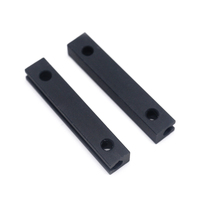 Glissière de guidage en aluminium usinée CNC, pièces usinées CNC personnalisées, glissière en aluminium