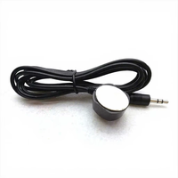 Câble récepteur IR Jack 3,5 mm 5 m, rallonge infrarouge avec indicateur LED, répéteur de télécommande pour décodeur et armoire AV