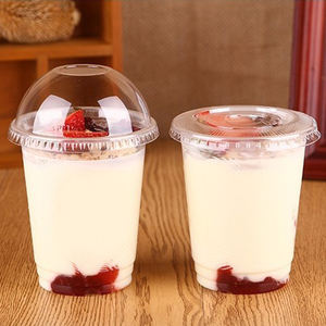 Piccola Tazza PET Divisibile da 500ml per Snack, Bicchiere in Plastica per Succhi Spremuti a Freddo, Frappè, Caffè e Tè Boba - Product Image 3