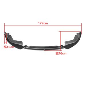 Lèvre de pare-chocs avant en fibre de carbone de style G20 AO pour <span class=keywords><strong>BMW</strong></span> Série 3 G20 330i M340i Pré-LCI Sport 2019-2021, lèvre avant en 3 pièces - Product Image 6