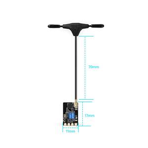 GEPRC ELRS Nano 2.4G PA100, Piezas de Repuesto para Control Remoto de Drones con Retorno de Frecuencia Estable - Product Image 4