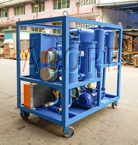 Hydraulic Oil Cleaning Equipment Waste Oil Flushing Filtration System
