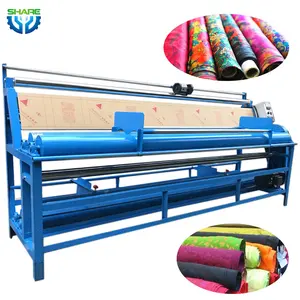 Fabric Inspection and Measuring Roller Machine Fabric Length Counter Meter All in One