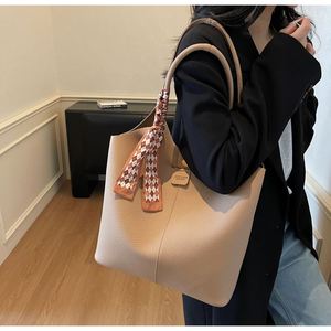 Women 2pcs Handbag Purse Set Casual Large Capacity PU Tote Bags Waterproof Leather Totes for Shopping Working - Product Image 6