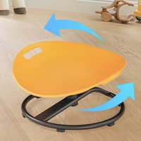 Chaise rotative à 360 degrés avec poignée pour l'entraînement sensoriel, exercice de l'équilibre vestibulaire pour enfants autistes, intérieur
