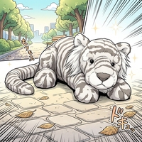 Boneka Sacha Snow Tiger Super Lembut Gaya JC Inggris 25cm, Isi Kapas PP, Berbobot, Dapat Dicuci, Pereda Stres, Dekorasi Rumah & Kantor, Hadiah Ulang Tahun
