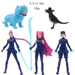 Figura Decorativa de PVC de la Serie Cazadora de Demonios, Muñeca Hecha a Mano de Moda para Mujer, Adorno para Consola Central de Coche - Product Image 5