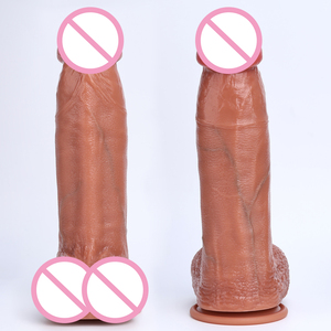 قضيب اصطناعي واقعي من السيليكون مع كأس شفط قوي، تصميم منحني لتحفيز نقطة G، تصميم واقعي للنساء والرجال والأزواج، لعبة للبالغين آمنة للجسم - Product Image 6