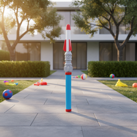 Lanceur de fusées à pression d'air en mousse EVA, jeu de tir, jouet de sport extérieur pour enfants, idéal pour le jardin, vente en gros de jouets pour enfants